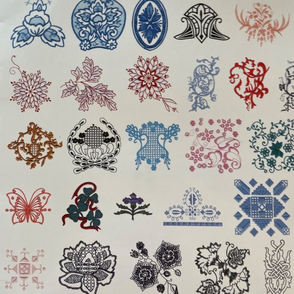 Studio Bernina Historical Embroidery Number 529 Artista Card Kit Unopened NEW - Picture 3 of 4